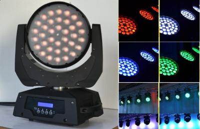 China RGBW Zoom Led 10 Watt Moving Head Wash Light For Dance Halls Disco for sale