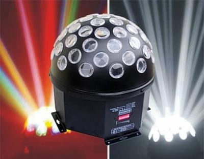 China Disco Crystal Magic Ball Light LED Effects Lighting 30W DMX Stage Light for sale