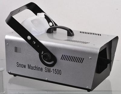 China Professional Fog Bubble Machine 1500Watt Snow Machine , Tank Capacity 5L for sale