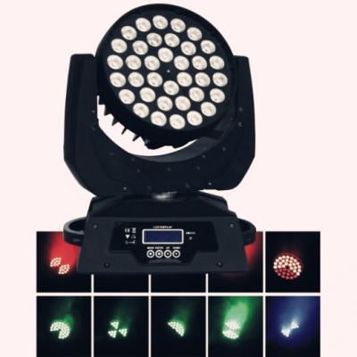 China 4 in 1 10W With Zoom LED Moving Head Wash Light AC110-240V 36Bulbs for sale