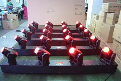 China RGBW DMX512 10W LED 4Heads Moving Head Beam Light For Nightclubs Using zu verkaufen