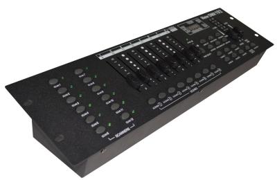 China Stage Lighting 192DMX512 Controller Black Color 90V - 240 V For Light Show 16 Channels for sale