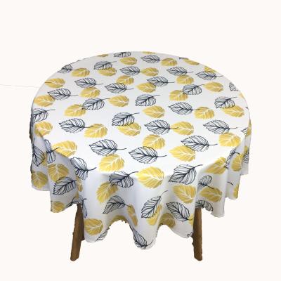 China Waterproof Modern Square Tablecloth Waterproof Printed Textile For Party Home Holiday for sale