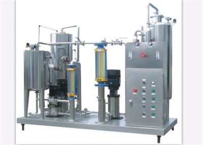 China Stainless Steel Automatic CO2 Carbonated Drink Mixer / Soft Drink Mixing Machine for sale