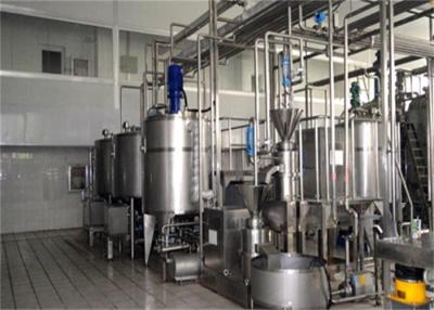 China Drinking or Eating Yogurt Production Line Yogurt Making Machinery With Milk Collection Section for sale