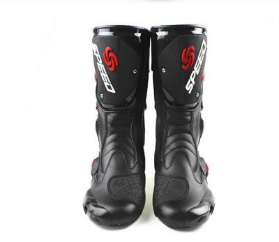 China Breathable Off Road SPEED Sport Motorcycle Waterproof Racing Leather Boots Breathable Pro Biker Popular Motorcycle for sale