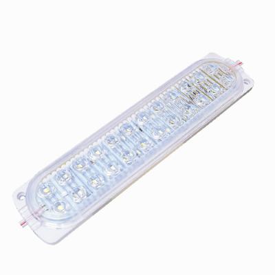 China Shenzhen Factory Auto Retrofit Waterproof Fog Lights Ultrasonic Lighting 24LED Module With Back Glue for sale