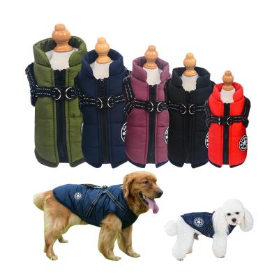 China Wholesale Stocked Luxury Winter Dog Clothes Small Pet Jacket Raincoat And Large Dog Coat Clothing Designer Dog Clothes Supply Custom OE for sale