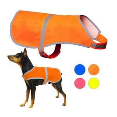 China High Quality Adjustable Pet Stocked Summer Pet Training Hunting Reflective Vests Dog Protective Dog Safety Vest Reflective Jacket for sale