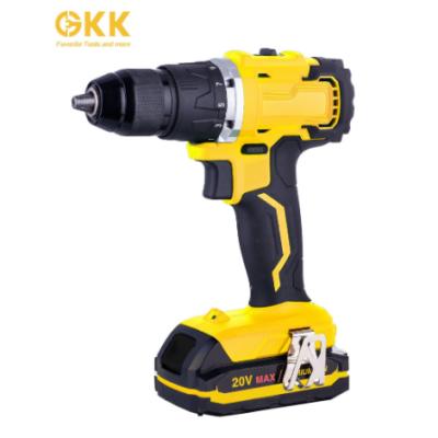 China 20V (2.0/4.0/6.0ah) DCBD18 Lithium Brushless Cordless Drill Electric Tool Power Tool for sale