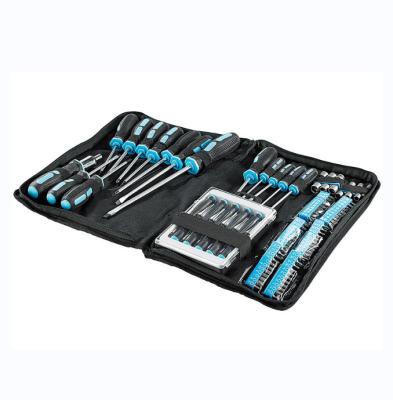 China Professional Household Tool Kit 100-Piece Screwdriver Set In A Handy Bag for sale