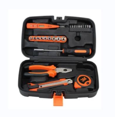 China Hot Selling General Tool Kit Household Tool Kit With Storage Case Box Plastic Tool Kit DCBS002-12 for sale