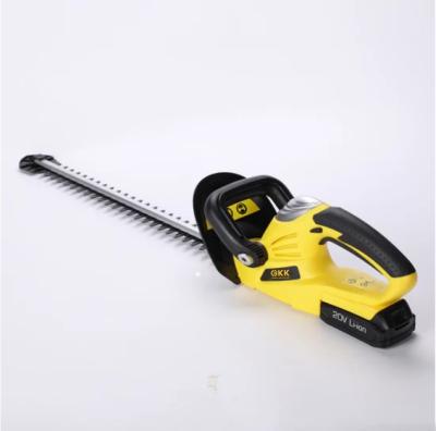 China GKK Brush Cutter Hedge Trimmer Tree Leaf Battery Power Garden Tools Cordless Handy Portable Cordless Grass Shear Hedge Trimmer for sale