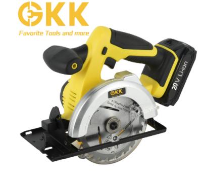 China 20V Professional Horizontal Wood Cutting 136mm Cordless Electric Circular Saw DCSD07-CS for sale