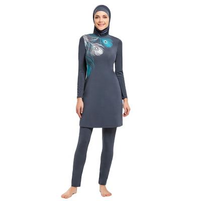 China 2022 New Arrival Profession MOTIVE FORCE Swimwear Islamic Swimsuit Burkini Muslim Women's Swimsuit Anti-UV New Arrival for sale