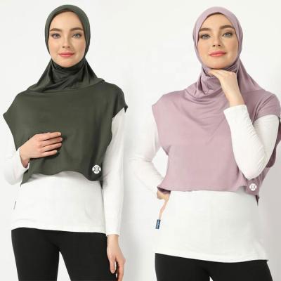 China High Quality Sports Eco-friendly Dryfit Hijab Modest Activewear Made of Aura Series Polyester Moisture Wicking from FORCE MOTRICE in Malaysia for sale