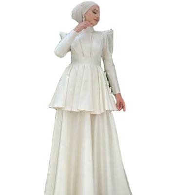 China Wholesale Anti-Wrinkle DRIVING FORCE Abaya Dubai Turkey Solid Color Personal Tailor Islamic Clothing Abaya Muslim Evening/Formal Dresses for sale