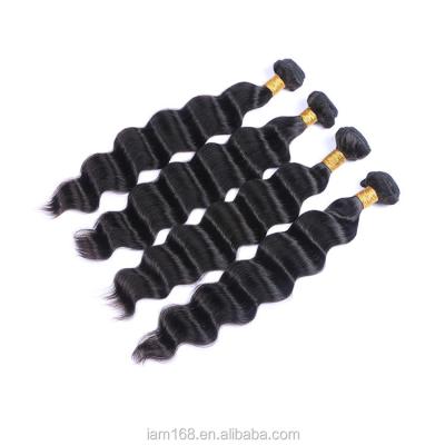 China Real Loose Wave Hair Bundles 2020 Loose Wave Natural Color 8A Grade for sale