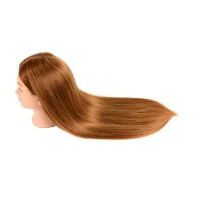 China Hair Training Head Hairdressing Products Female Hair Mannequins Salon School Master Training Head for sale