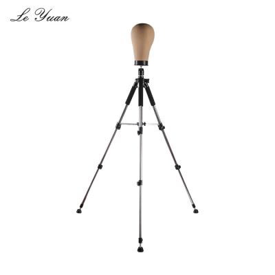 China 2020 Aluminum Alloy Adjustable Wig Stand Mannequin Main Tripod for sale