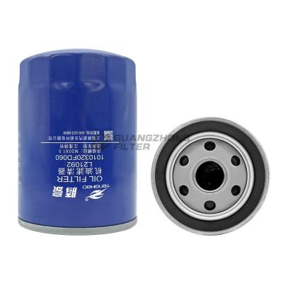 China For JAC Trucks Factory In Stock Tenghao Brand 1010320FD060 L21092 For JAC Pickup T6 T8 Truck Oil Filter for sale