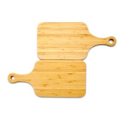 China Viable Manufacturer Cheese Board With Handling Bamboo Cutting Board Bamboo Chopper for sale