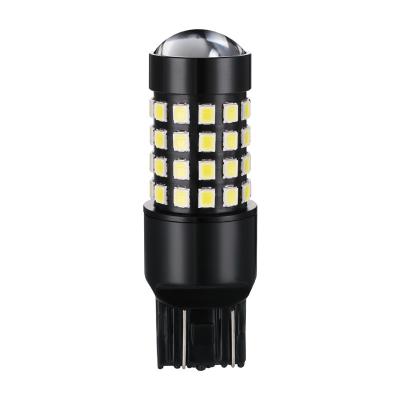 China AUTO CAR 7443 7440 led canbus red focos bulb t20 f1 strobe light bulb t20 f1 freno brake car tail reverse polarity no for sale