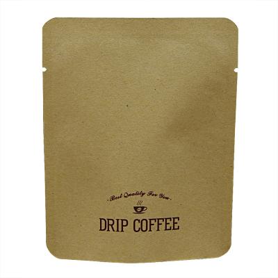 China Factory Wholesale Disposable Hot Hang Ear Coffee Bag With Seal Moisture Proof With Tear Notch Coffee Bag Packaging for sale