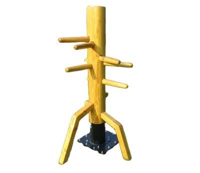 China Lotcust Multi Use Wing Chun Wooden Dummy Muk Jong Wing Chun Wooden Training Dummy for sale