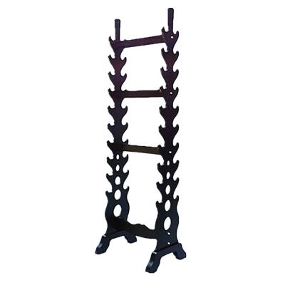 China MDF Double Sided Wooden Weapon Racks Sword Holders for sale