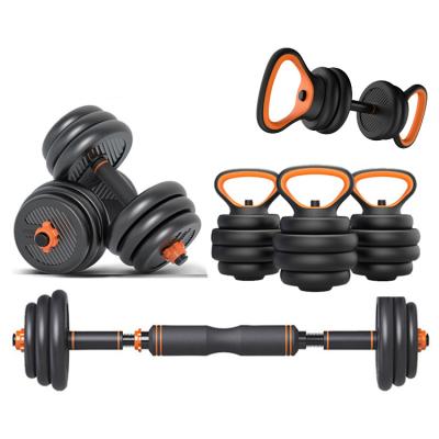 China Home Use Dumbbell Set Weight Plates Home Gym Workout Comfortable Barbell Kettlebell Dumbbell Equipment for sale