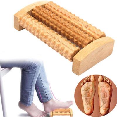 China Traditional Wooden Foot Foot Massager Roller Massager Without Need Electricity Relaxation Relaxation Health Care Therapy for sale