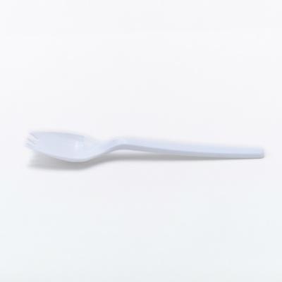 China Selling Biodegradable White Like Ancient Plastic Tea Spoon 3.1g SF3 High Quality Cakes Dessert Spoon A Hot for sale