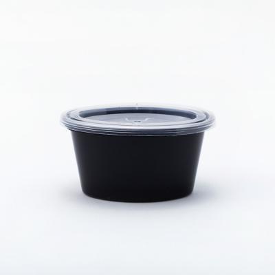 China Minimalist Hot Selling Disposable Plastic Food Containers With Cover Dish Small Sauce Dish Bombs Small Bowls for sale