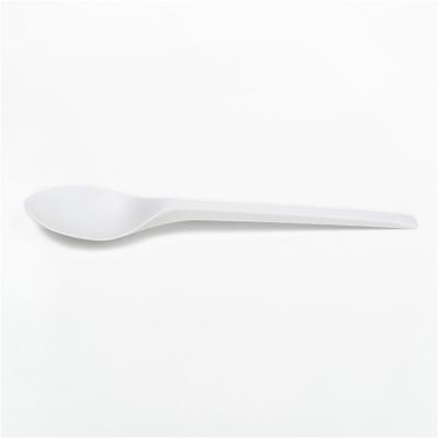 China Wholesale Plastic Disposable Environmental Protection Kitchen Utensil Disposable Tea Spoon For Parties for sale