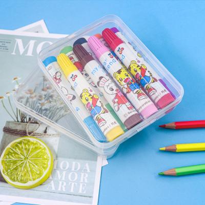 China Schools & Office Pencil Case PP School Pen Storage Holder Clear Packing Plastic Clear Transparent Pencil Case For Marker Pencil Box for sale