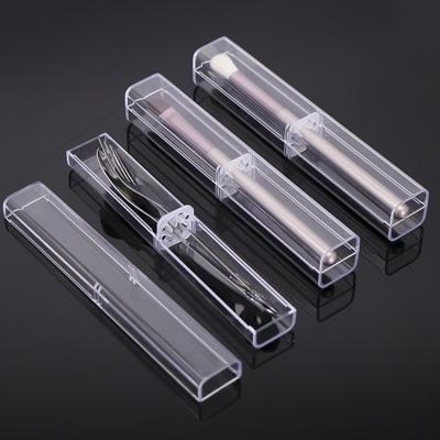 China Schools & Offices Customized Case Acrylic Pen Gift Box Empty Plastic Pen Gift Box Metal Pen Display Super Clear Jewelery Pen Case for sale