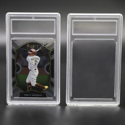 China Protect Storage Push Monday Sports Customized Rating Card Logo BGS Slabs Case Trade Rated Card Slab Topps Basketball Rookie Panini Rated Sports Card Slab PSA for sale