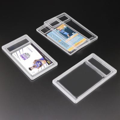 China Customizable Flash Trading Card Holder Lab Customizable Flash Trading Card Holder Logo And Color Portable Use Logo And Color Grading Slab for sale