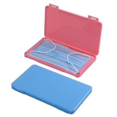 China Recycled Disposable Plastic Packing Box PP Materials Storage Mask Face Mask Surgical Reusable Clear Box for sale