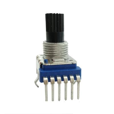 China Wh11g Rotary Potentiometer b10k b20k Insulation Shaft Potentiometer b50k WH111G-2D for sale