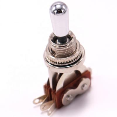 China Three Way Switch Portable Brass Light Pickup Piece Electric Guitar Music Toggle Element KG3- for sale