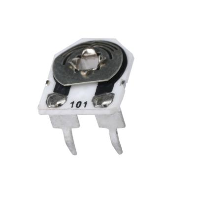 China W206-2AN Precise Trimmer Knob Potentiometer 10k 100k Metal Luster Potentiometer W206-2AN for sale