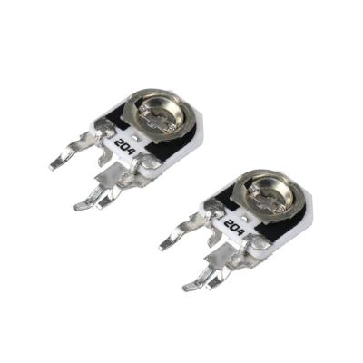 China W208 Potentiometer Ceramic Accurate Trimmer Vertical Potentiometer 50k 100k W208-2AN for sale