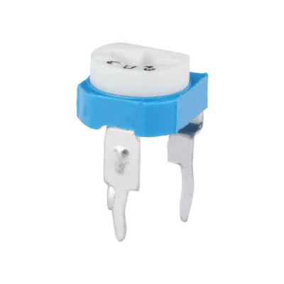 China WH06-2 (6.00mm) Trimming Potentiometer RM065 6mm Adjustable Resistance Carbon Rotary Potentiometer 0.236