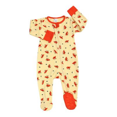 China 100% Cotton Designed For Babies Organic Baby Boy Romper Clothes Cotton Baby Rompers Fabric Breathe Free Soft for sale