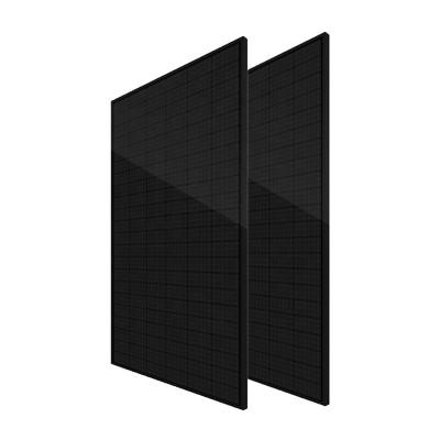 China Class All Black Solar Panels 410 450 455 500 Watt Solar Panel Solar Power Systems for sale