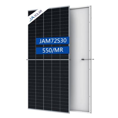 China Class A Good Price JAM72S30 525-550 / MR 550W Mono Solar Panels Array 1 In Stock for sale