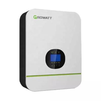 China Growatt 24V 48V 3000W 5000W Single Phase Growatt 24V 48V 3000W 5000W Solar Power System Off-Grid Solar Inverter SPF 3000TL HVM-48 for sale