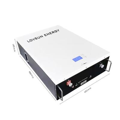 China Storage Systems Lovsun Lithium 5Kwh 10Kwh Lifepo4 Battery 48V 100Ah 200Ah Home Solar System Solar Energy Battery for sale